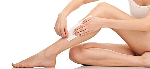 Image of Wax Heater Wax For Women Hot CreamWax | White Chocolate 550gm Chocolate Wax 550gm Wax strip and Knife, Sponge For Legs, Arms, Underarms, Bikini | At Home Quick And Easy Hair Removal | For Sensitive Skin | Women (Wax Combo Kit Heater)