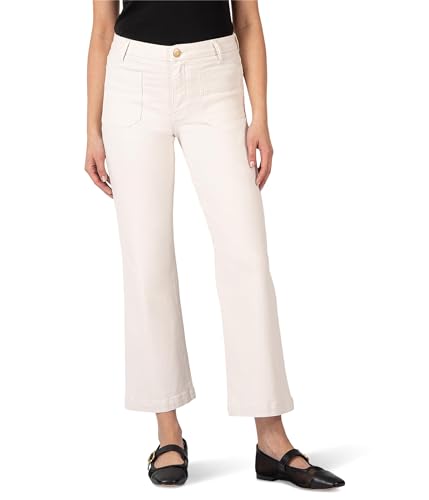 KUT from the Kloth Women's Charlotte High Rise Leg W/Patch Pockets Wide Hem