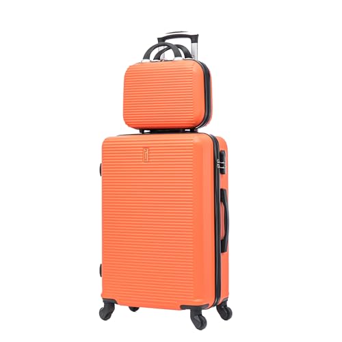CELIMS - Grande Valise Soute 75 cm 23kg Rigide ABS Légère avec Vanity | Valise XL à roulettes 4 Roues 360° | Bagage Soute Avion 23kg | Valise Grande Taille...