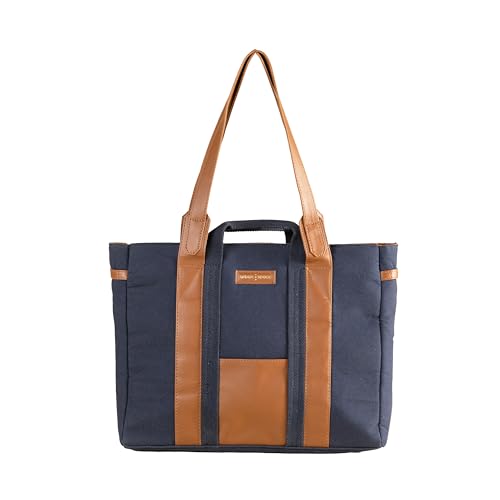 Image of Urban Space Women Tote Bag with Laptop compartment, Handbag for Work, Ladies purse, Stylish Shoulder Bag, Laptop ipad Tote Bags For Office Use, Gift for Women