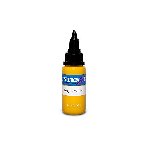 Intenze Tattoo Ink - Dragon Yellow - 1oz Bottle