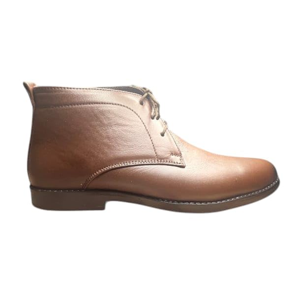 PHABHU Chukka Boot for Men | Handcrafted | High Ankle Leather Boots | Hiking and Biking Boot | Lace Up Style Men’s Formal Boot