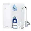 Electrolux Pure Essence Wi-Fi 600G Tankless Under-Sink Reverse Osmosis System, 0.0001?m RO + PCF Mineralization, Quick-Change Filters, Stainless LED Faucet, Gift-Ready (EWP800A0W)