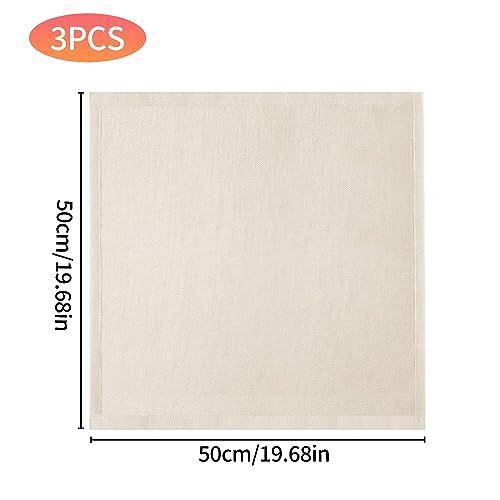 3 pezzi Garza Alimentare, 50 x 50 cm, per