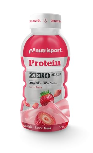 NUTRISPORT – Protein Zero | Suplementos Deportivos | Proteinas para Masa Muscular | Batidos de Proteinas de Leche | Batidos para Adelgazar| Proteinas Gym | 12x330ml (330 ml, Fresa) NUTRISPORT – Protein Zero | Suplementos Deportivos | Proteinas para Masa Muscular | Batidos de Proteinas de Leche | Batidos para Adelgazar| Proteinas Gym | 12x330ml (330 ml, Fresa)