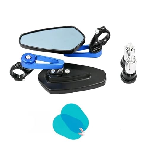 Retrovisor moto resistente al agua que soluciona la vista borrosa 7