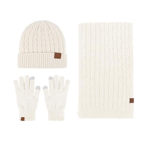 Ensemble bonnets écharpes et gants tricotés pour rester au chaud sans frissonner