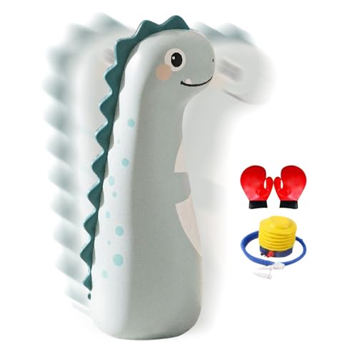 Mihauuke Saco De Boxeo Inflable,Juego de Boxeo Inflable de PVC de Alta Resistencia para Niños - Saco de para la Práctica de Karate - para Chicos Chicas Adolescentes E Hijas