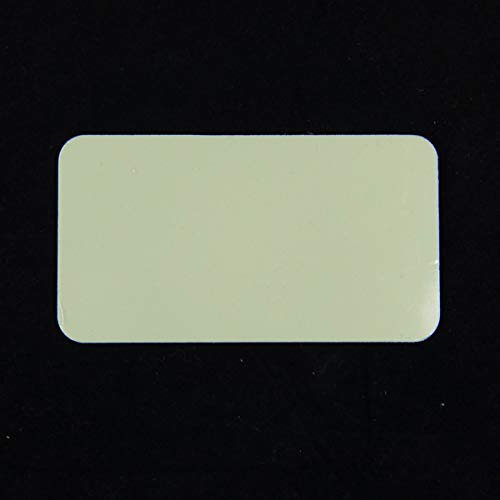 PVC Plastic Blank Block For Wide Range Humbucker Adapter Ring,1ply Mint Green