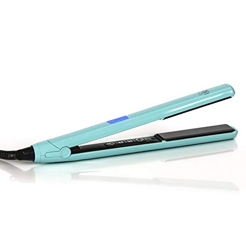 Leyla Milani Hair Straightener Flat-Iron - 1 Inch Professional Ceramic Tourmaline Dual Voltage Hair-Straightening-Irons, Best Styling Tools, LCD Display Adjustable Temp | Give it to Me Straight - $110