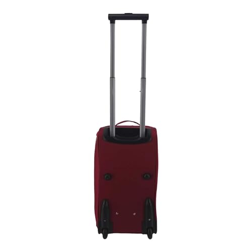 SANTINO, Sacola de Viagem Londres Poliéster 2 Rodas Santino- ASLS1G Cor: Bordo