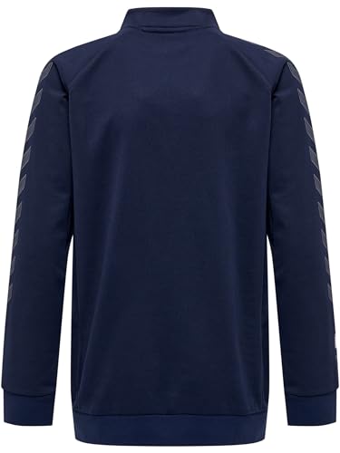 Veste Hmlmove Grid Cotton Zip Jacket Kids hummel molleton doux et fermeture éclair robuste - 2
