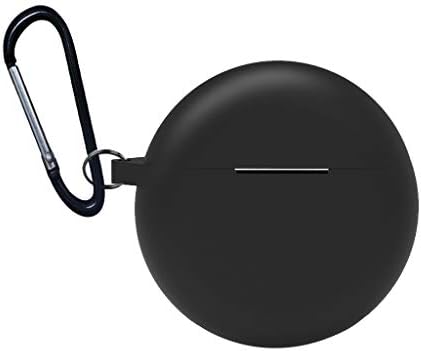 Silicone Earphone Case Anti-Slip Protective Cover for Huawei FreeBuds 3 Headset (Black)