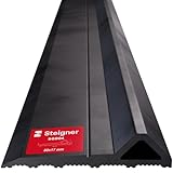 STEIGNER Garagentor Dichtung unten Premium-EPDM 1m passend für Hörmann | wasserdicht Zugluftstopper | wetterfest UV-beständig SGD04