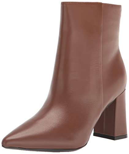 Nine West Women's Cacey9X9 Ankle Boot, Brown, 5.5 #TOP25