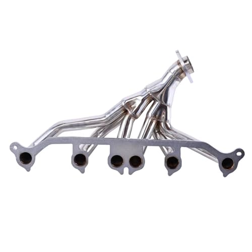 Terminales de escape para Jeep Wrangler y Cherokee 1991-1999 con colector inoxidable 4.0L L6