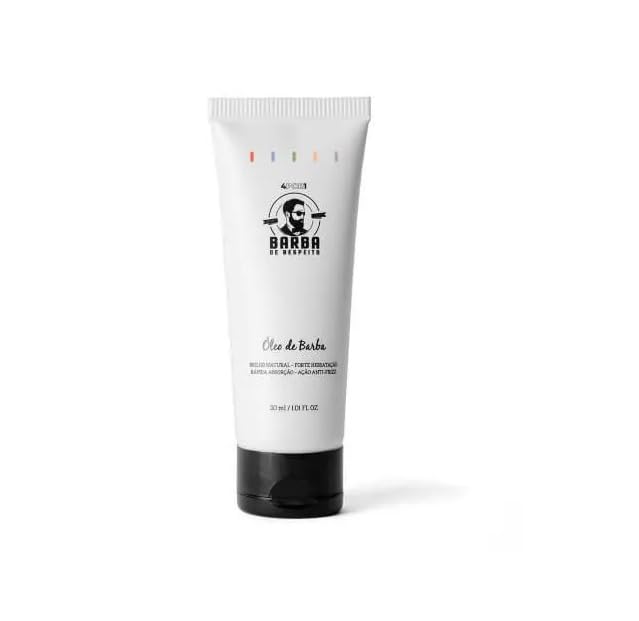 Óleo de Barba 30ml 4POR1, Barba de Respeito