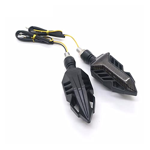 Indicateurs de virage de moto clignotants ambre séquentiels