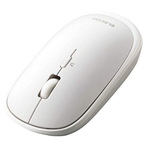 エレコム ワイヤレスマウス Bluetooth Slint M-TM10BBWH/EC 薄型 静音 4ボタン プレゼンモード機能付 Windows Mac Android iOS iPadOS FireOS対応 ホワイト エレコム ワイヤレスマウス Bluetooth Slint M-TM10BBWH/EC 薄型 静音 4ボタン プレゼンモード機能付 Windows Mac Android iOS iPadOS FireOS対応 ホワイト