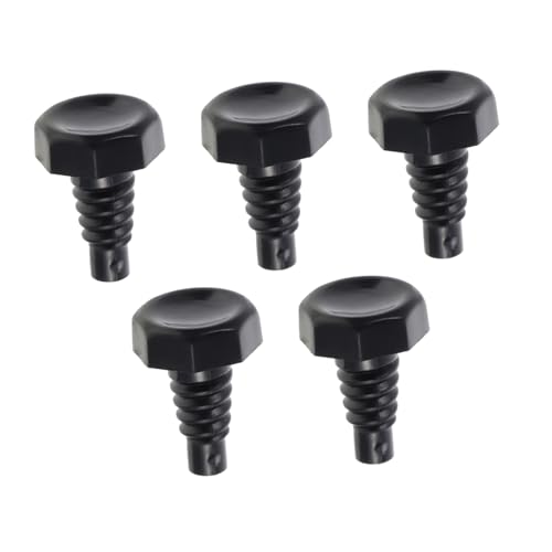 Mipcase Billiard Cue Billiard Supplies 5pcs Plastic Cue Protector Wear-Resistant Bottom Billiard Cue Tail Cover Easy Insertion