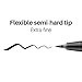 Kuretake ZIG Letter pen COCOIRO (Strawberry) with Hard Brush tip, Black ink, Refillable