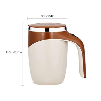 FOVNOT Self Stirring Coffee Mug - Auto Magnetic Stirrer for Coffee, Tea, Milk & Hot Chocolate : Amazon.co.za: Home & Kitchen