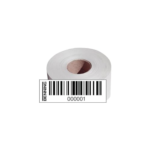 Produktbild Benning 756305 1000xBarcodeetiketten Satz 5 Nr.4001-5000