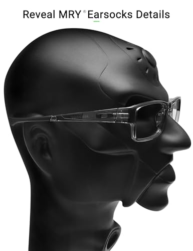 Mryok Replacement Earsocks for Oakley Airdrop OX8046/Airdrop A/Airdrop XS/Airdrop MNP/Traildrop Eyeglass - Black
