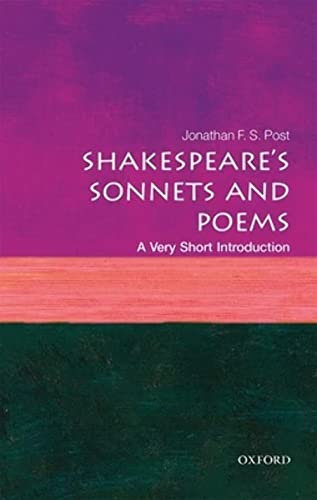  Shakespeare\'s Sonnets and Poems: A Very Short Introduction