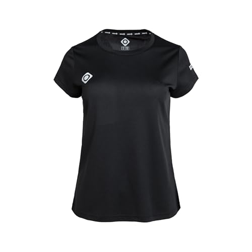 Izas Creus W V3 Camiseta Técnica Manga Corta de Mujer para Running y Outdoor, Tejido Dry and Hydrospeed, Ligera y Transpirable, Costuras Planas Antirroces, Secado Rápido
