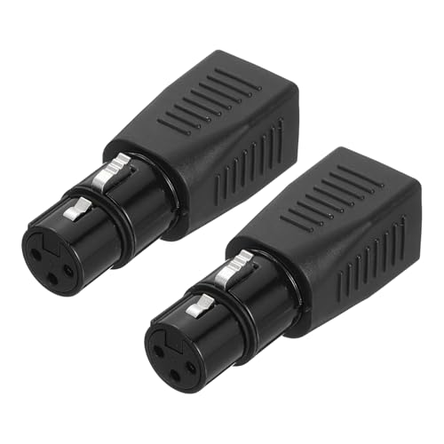 Adaptateur XLR vers RJ45 femelle Cat6 stabilisant le signal DMX pour contrôleur