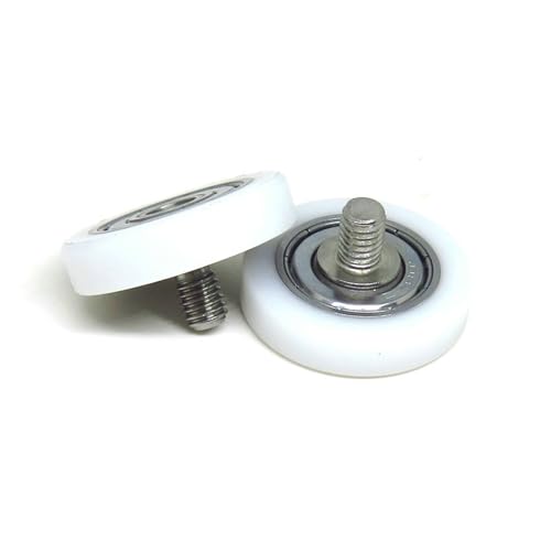 Poulies de tiroir 608ZZ silencieuses en plastique POM de 28 mm de diamètre