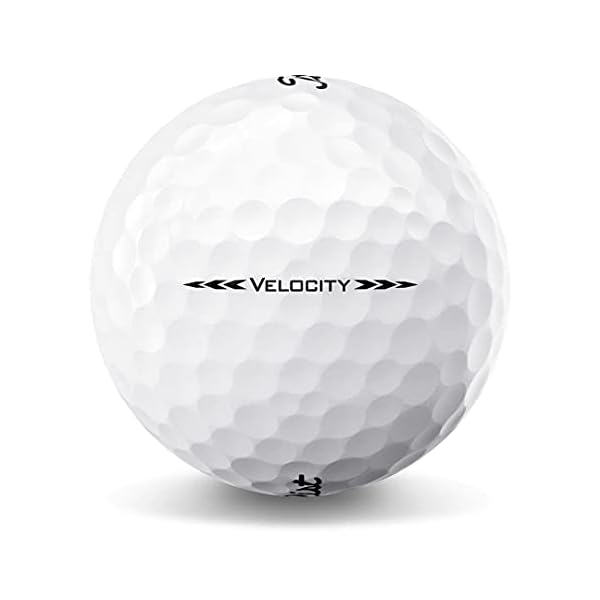 TITLEIST Unisex Velocity Golfball, Weiß, Einheitsgröße