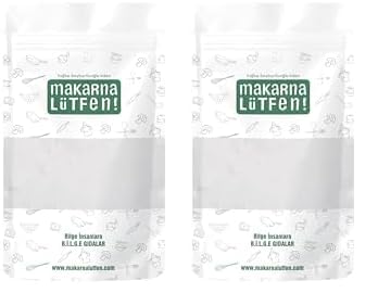 makarna lütfen! Muhallebi Unu Karışımı (+8 ay - 200 g) 2li paket