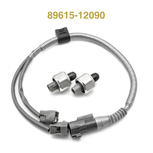 image for IZYSS Pack of 2 Knock Detonation Sensors with Connector Wire Harness P