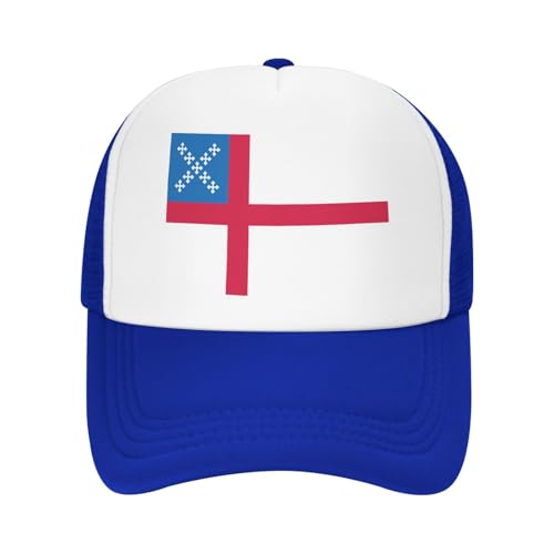 Episcopal Church Flag Trucker Hat Snapback Mesh Baseball Cap Unisex2