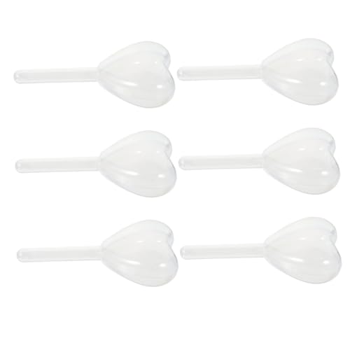 HOMOBABE 6個 糖果盒心形魔法棒キャンディーボックス パーティーお菓子容器 蓋付き持ち運び可能 結婚式やホームパーティー用フェイバーボッ