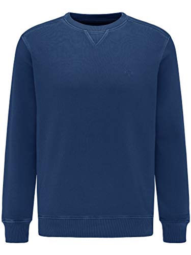 FYNCH-HATTON Herren Basic Premium Sweatshirt Pullover Rundhals - Cotton...