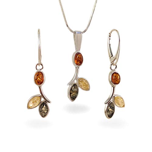 Leaf amber dangle Earrings, Gemstone dangle earring, Birthday gifts, Gift for her, Green baltic amber earrings, Amber Jewellery, orange3