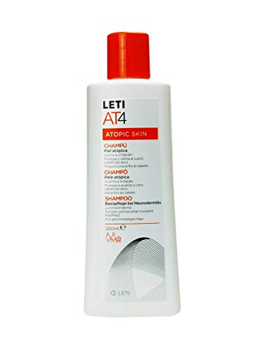 LETI AT4 - Champú piel atópica, 250 ml
