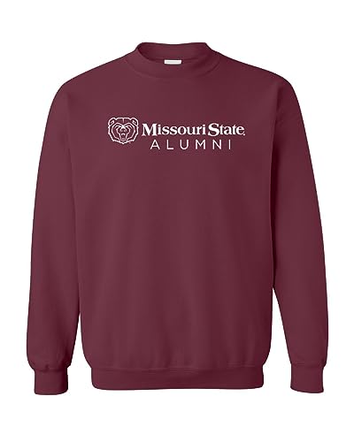 CreateMyTee | Missouri State Alumni Crewneck Sweatshirt