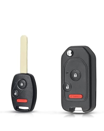 Carcasa modificada para llave de coche CRV Civic Insight 2003-2013 con espadín modelo 7