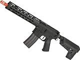 Evike Airsoft - Krytac Metal Trident MKII CRB AEG Airsoft Rifle (Model: Black / 350 FPS)