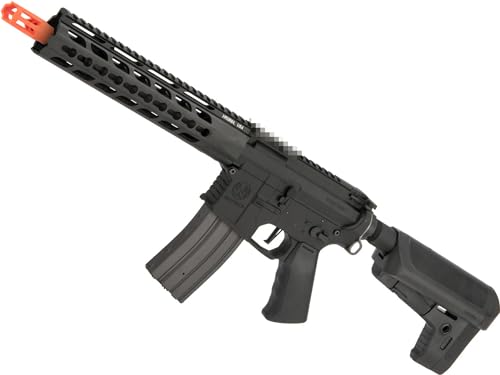 Evike Airsoft - Krytac Metal Trident MKII CRB AEG Airsoft Rifle (Model: Black / 350 FPS)