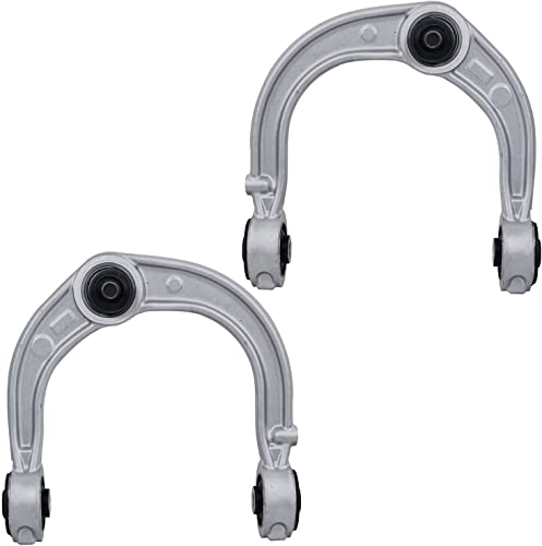 Image of Detroit Axle - RWD Front End Suspension Kit for 2003-2007 Cadillac CTS 2 Upper Control Arms w /Ball Joints 4 Inner & Outer Tie Rod End Links 2 Boots 2004 2005 2006 Replacement - 8pc Set