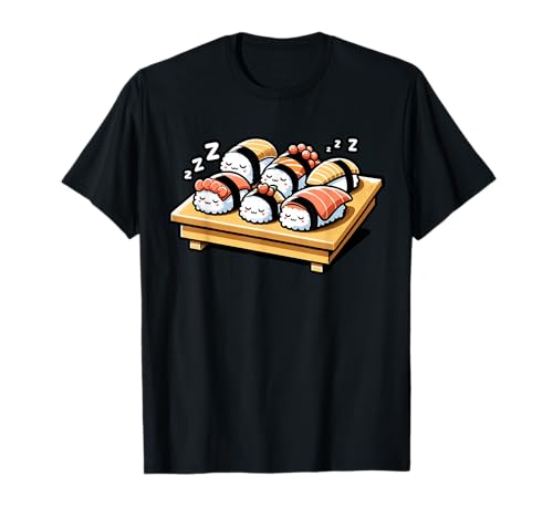 Rouleaux de sushis japonais Kawaii Nigiri Maki-Rolls T-Shirt