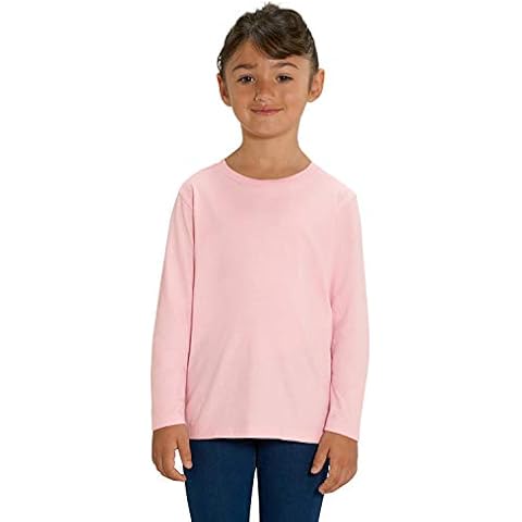 Camiseta de manga larga de algodón orgánico para niños Hilltop Cover