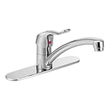 Moen 8701 Commercial M-DURA One-Handle Kitchen Faucet 1.5 GPM, Chrome