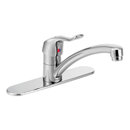 Moen 8701 Commercial M-DURA One-Handle Kitchen Faucet 1.5 GPM, Chrome by Moen - Used condition - US$65.84
