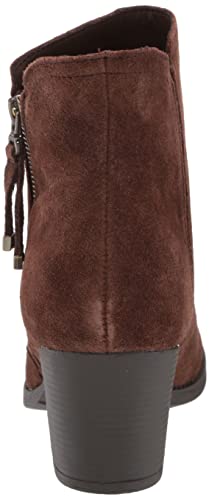Skechers Women's Zipper Fashion Boot, Chocolate, 9